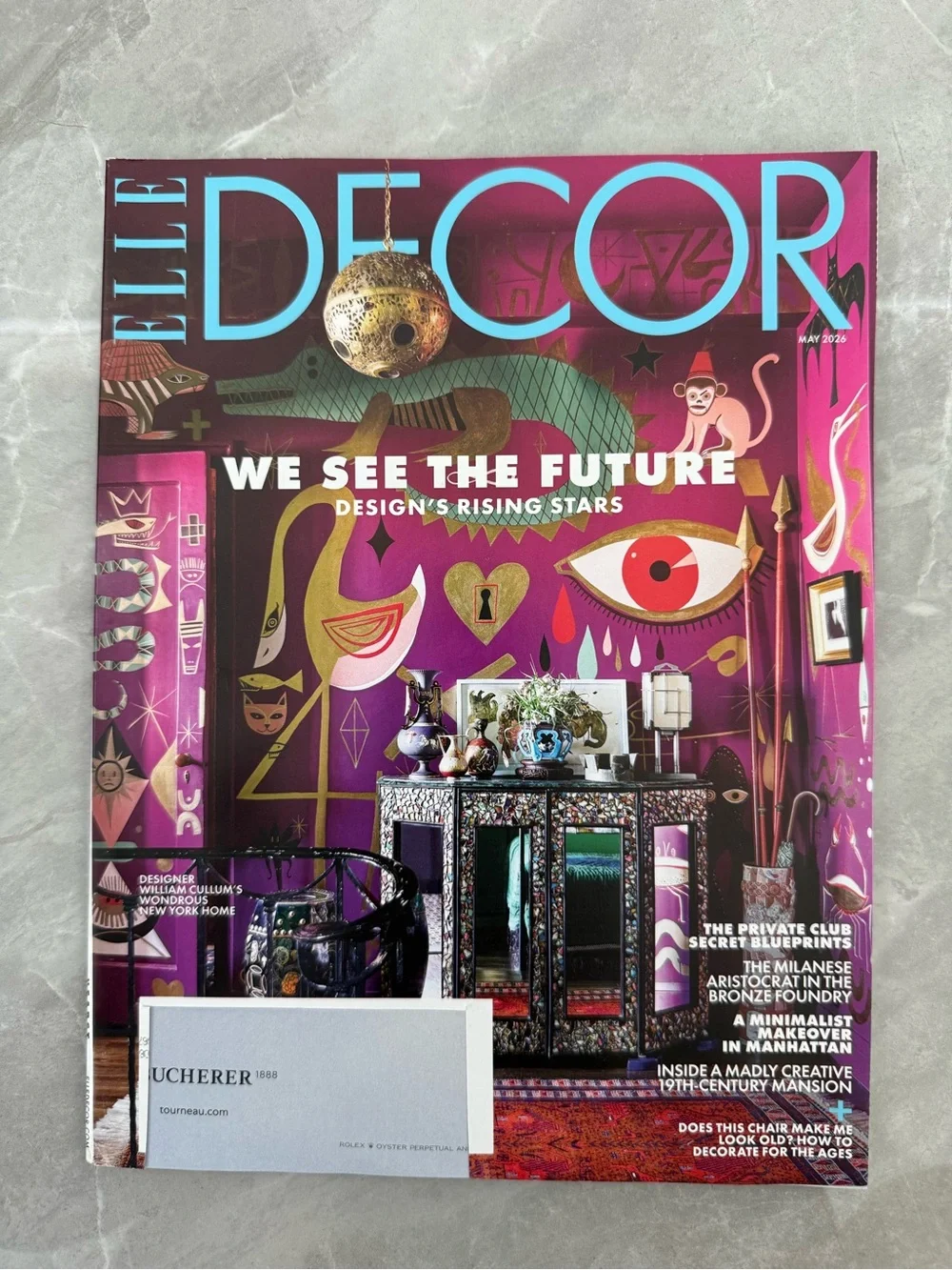 Elle Decor 4 Magazine Bundle - Home Decor Interior Design Art Furniture